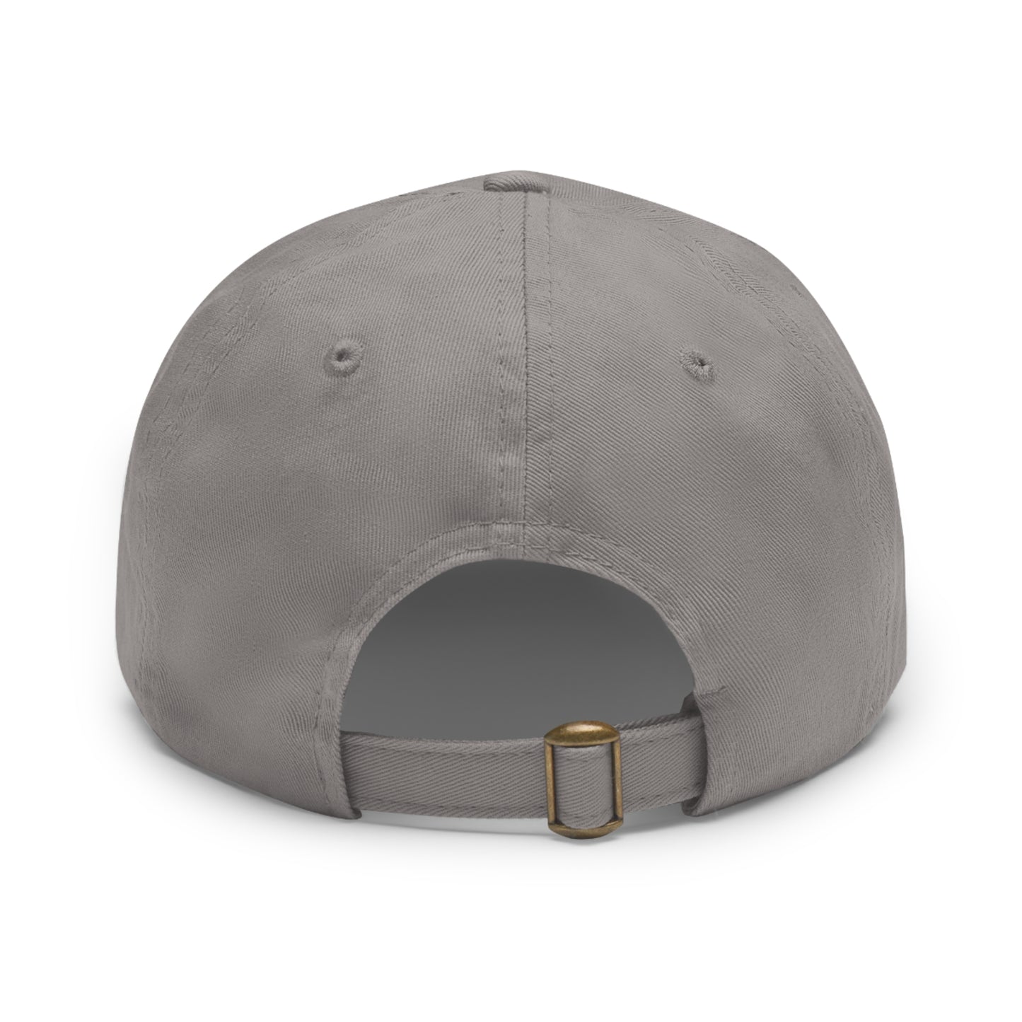 Band Dad Hat with Leather Patch