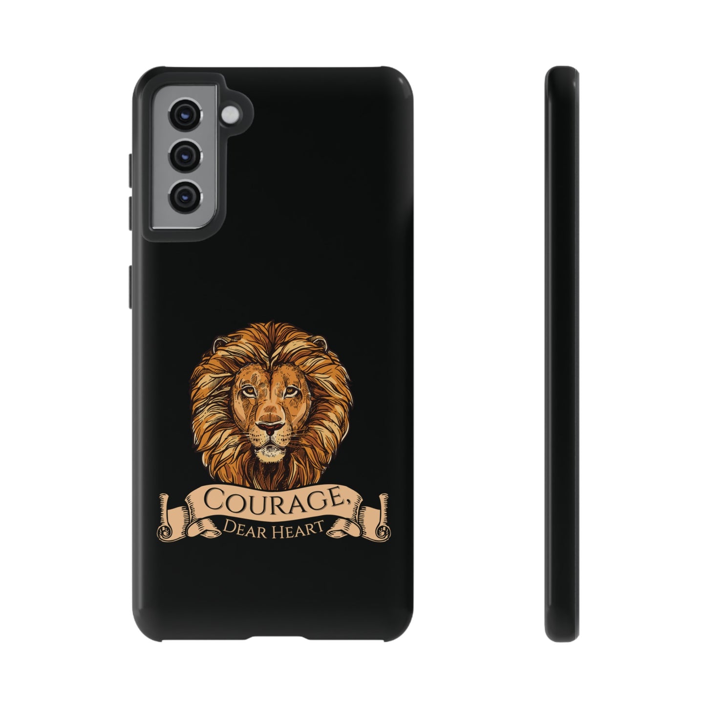 Aslan Courage Dear Heart Phone Case - Book Lovers