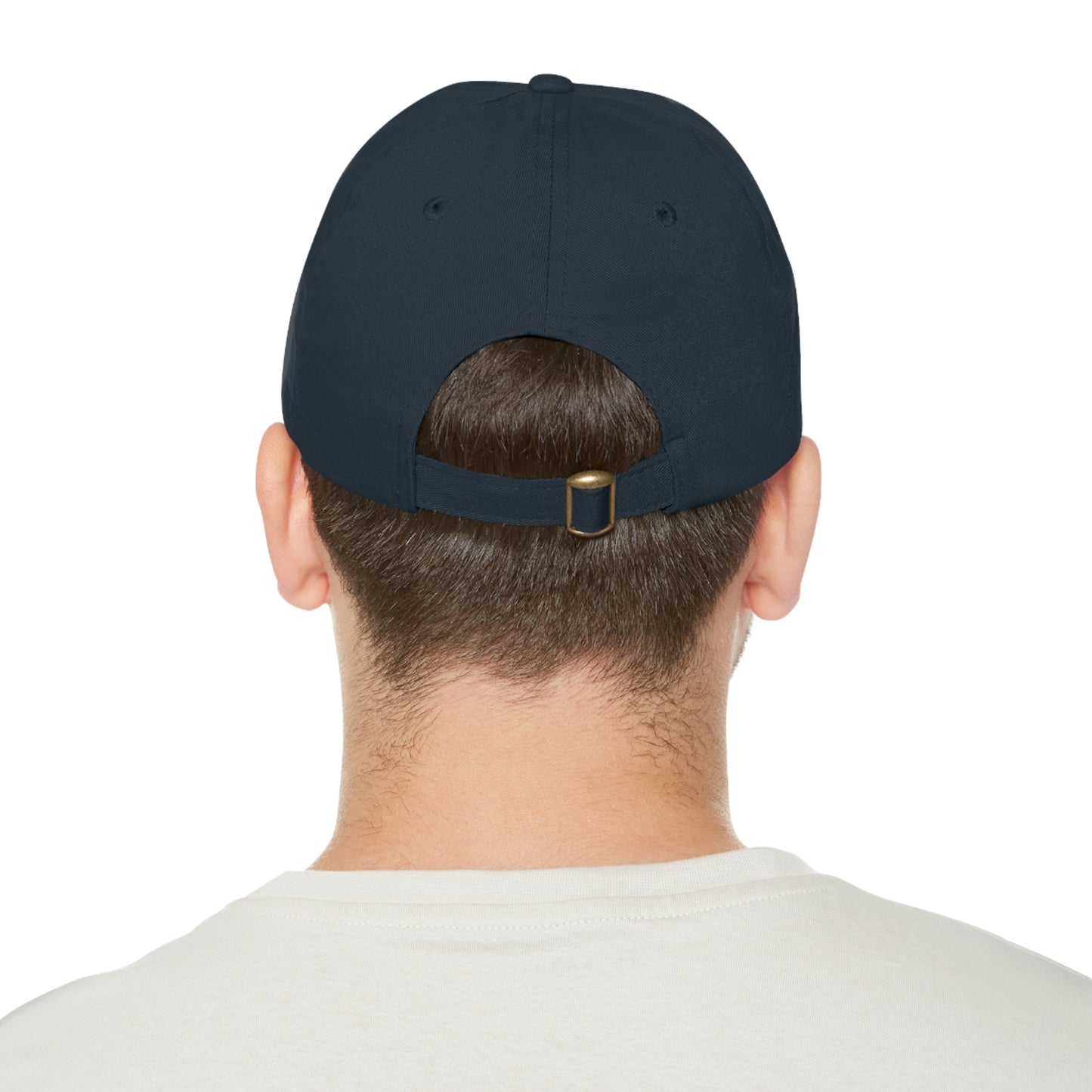Band Dad Hat with Leather Patch