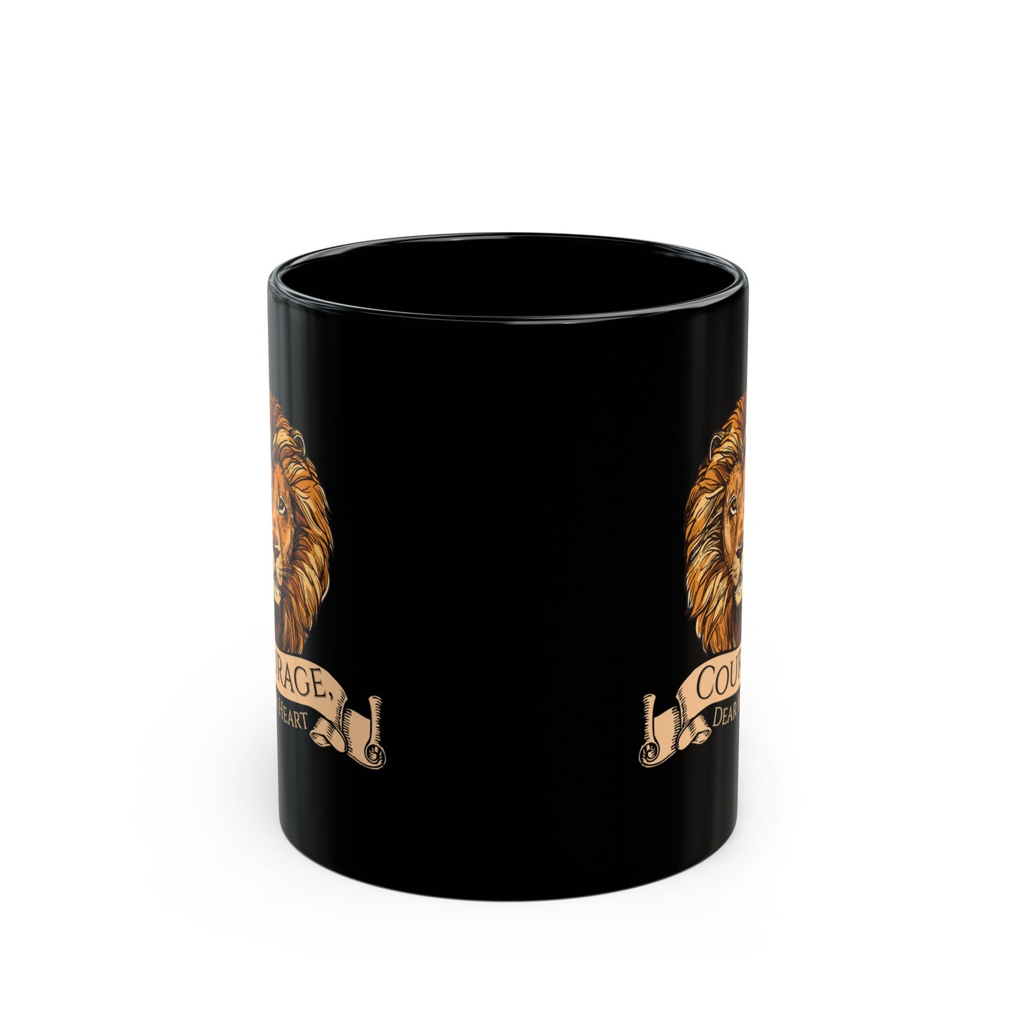 Aslan Courage Dear Heart Coffee Mug - Chronicles of Narnia