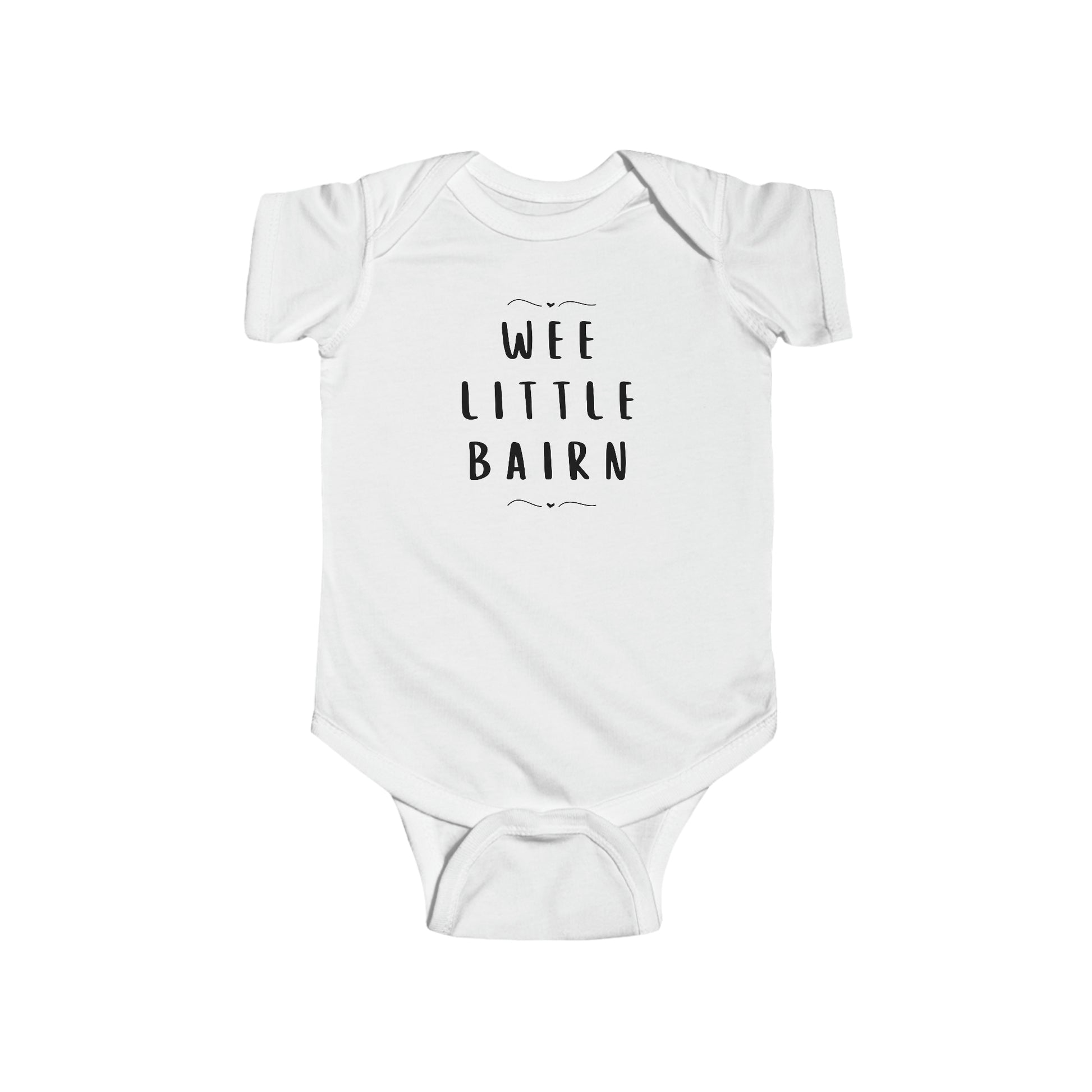 wee little bairn onesie