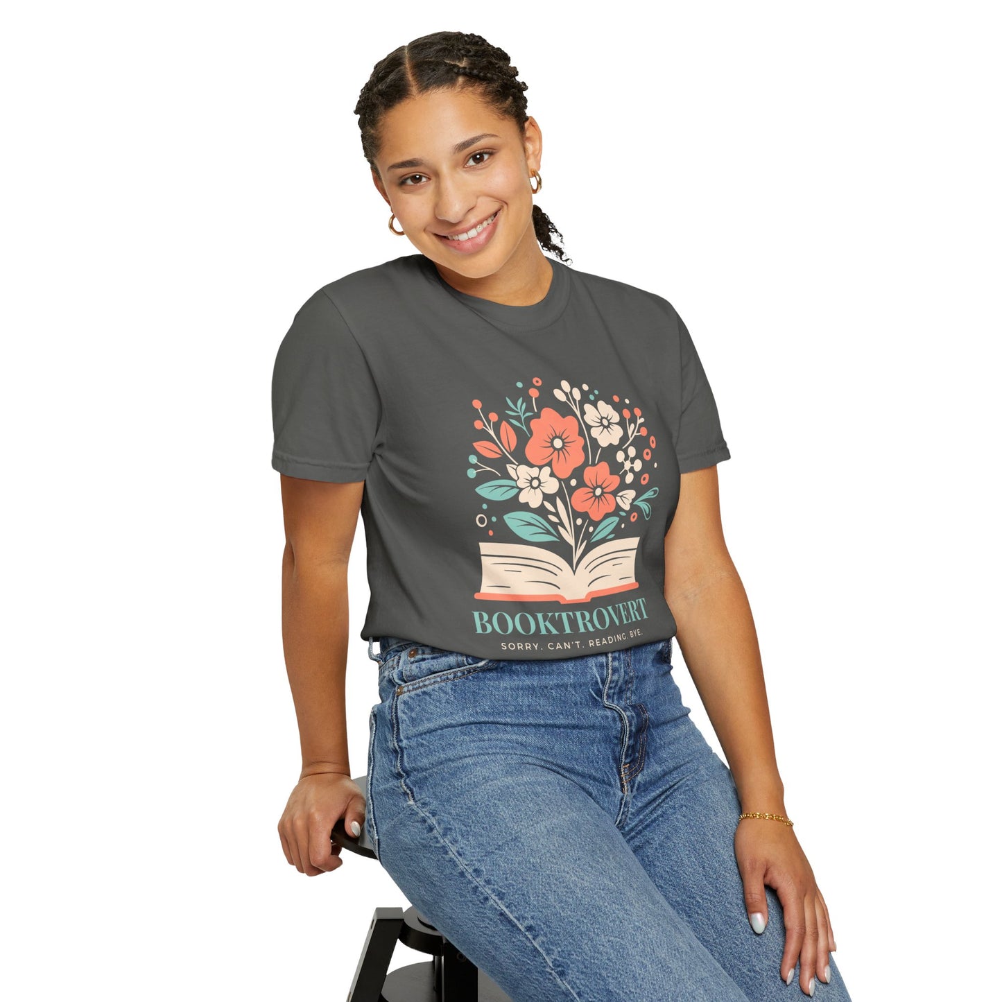 Booktrovert Oversized T-shirt - Book Lovers