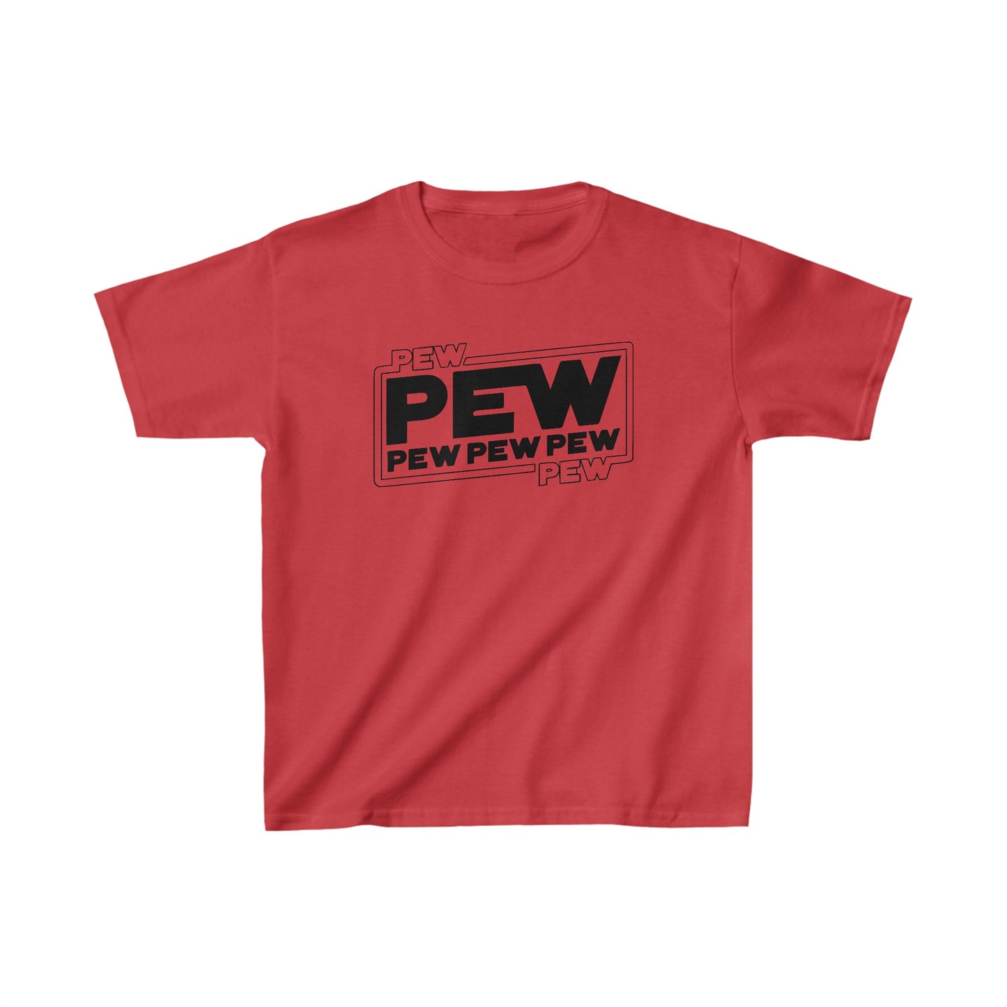 pew pew star wars kids tshirt