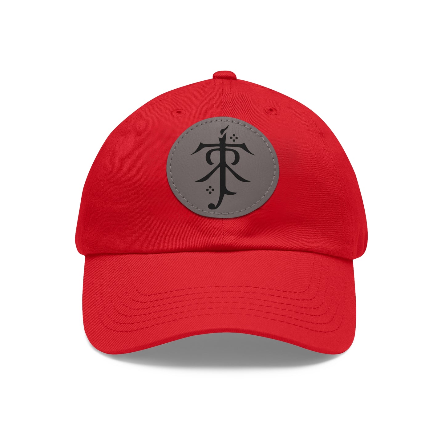 Lord of the Rings Logo Dad Hat with Leather Patch