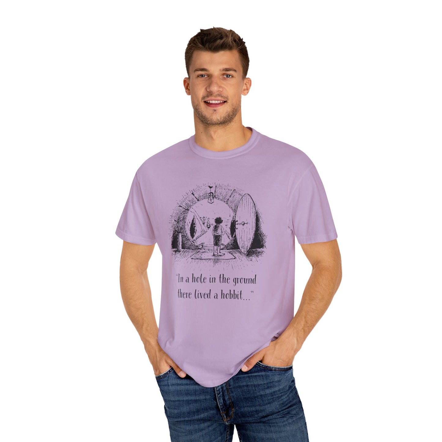 In a Hole in the Ground There Lived a Hobbit T-shirt - The Lord of The Rings