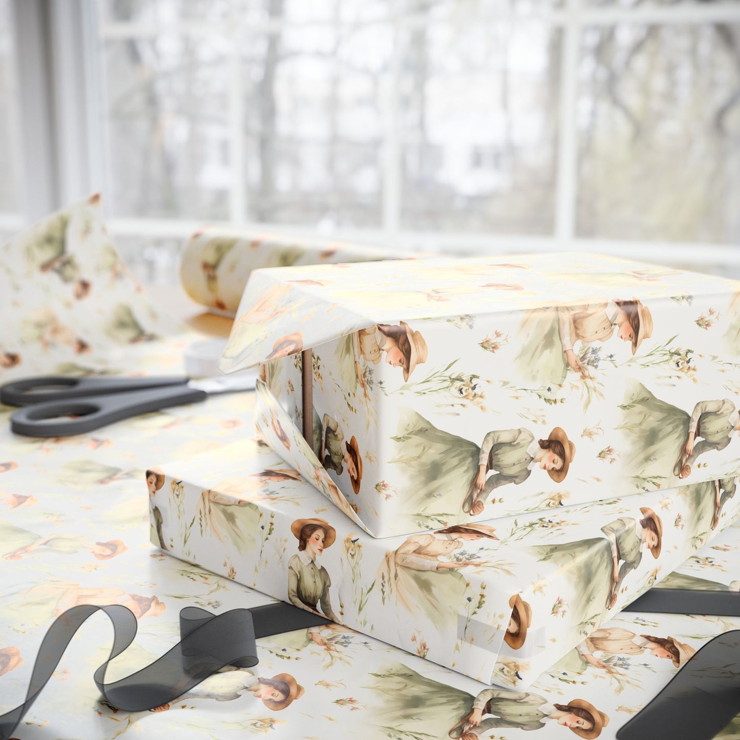 Jo March Gift Wrapping Paper - Little Women