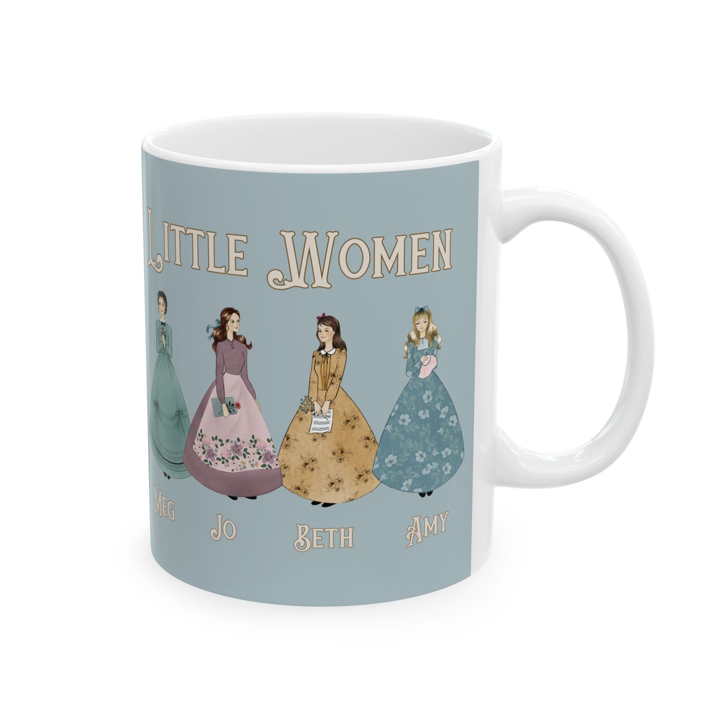 little women coffee mug