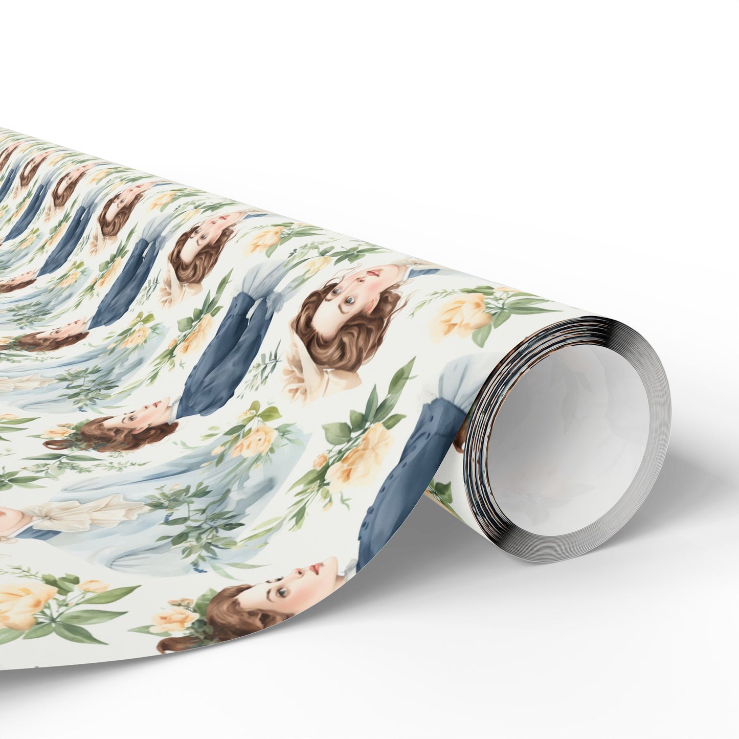 Emma M Lion Gift Wrap - Book Lovers