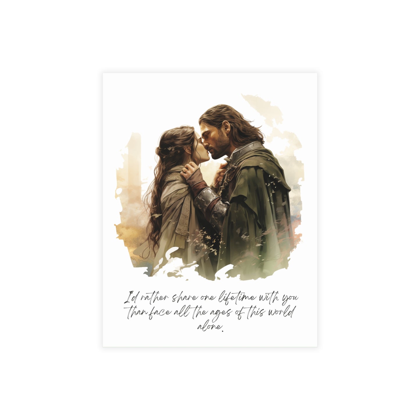 lord of the rings postcard