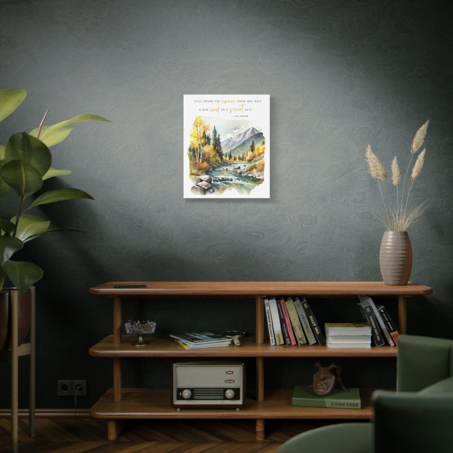 Still Round The Corner Canvas Gallery Wrap - Lord of the Rings Quote Wall Art