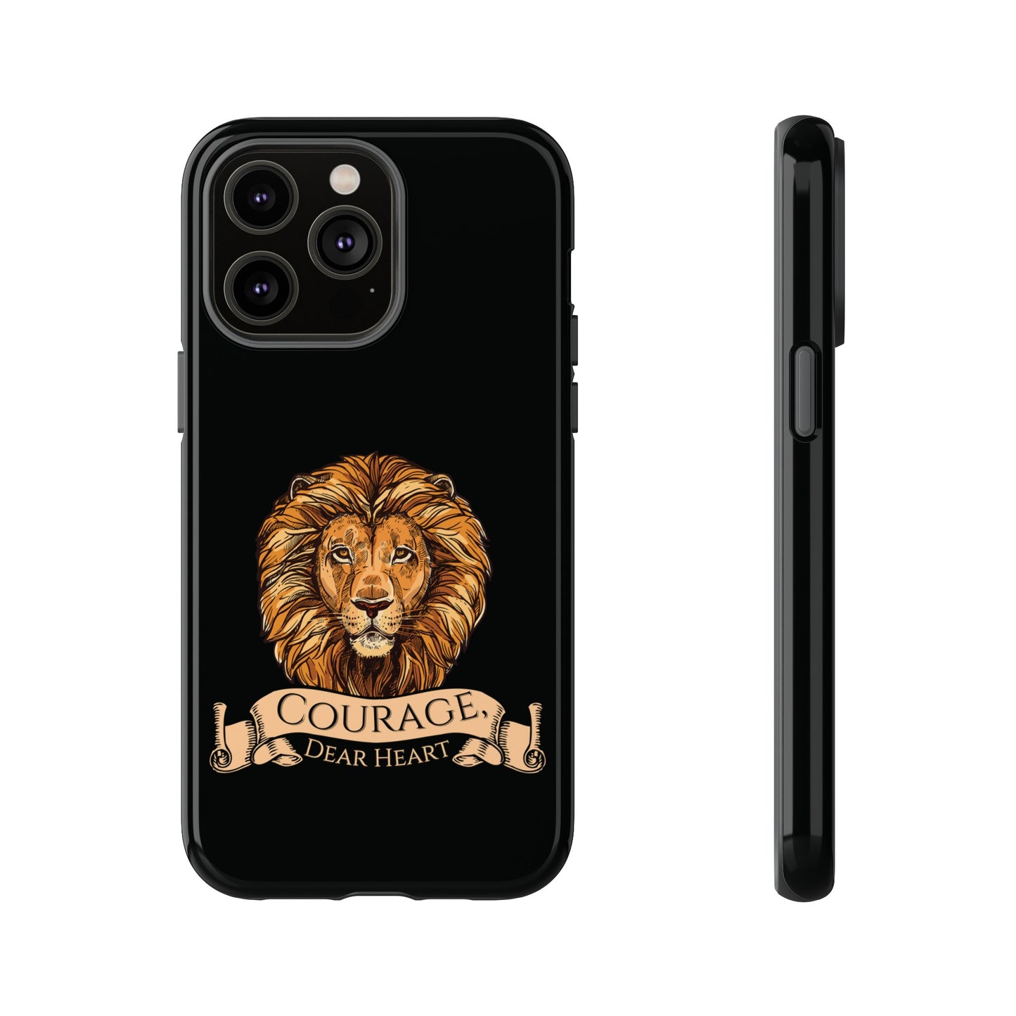 Aslan Courage Dear Heart Phone Case - Book Lovers
