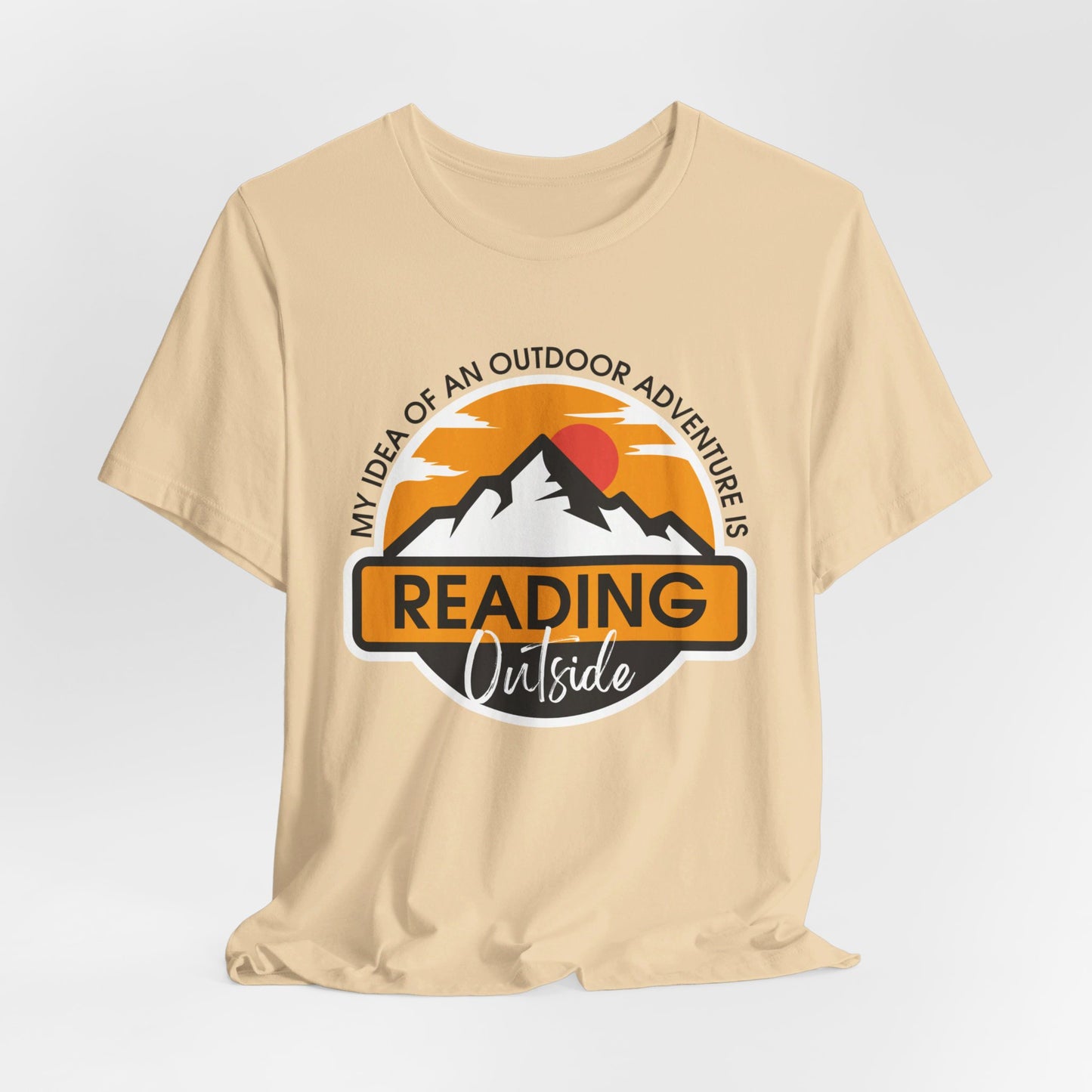 Reading Outside - Book Lovers T-shirt