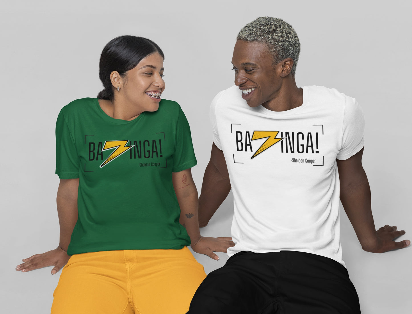 Bazinga! Sheldon Cooper T-shirt - Big Bang Theory