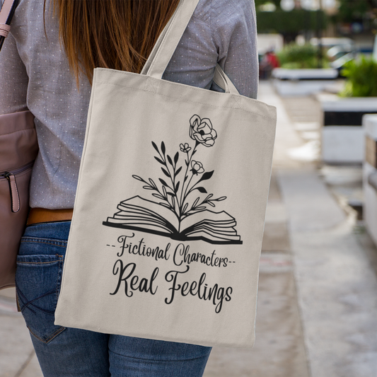 bookish tote bag