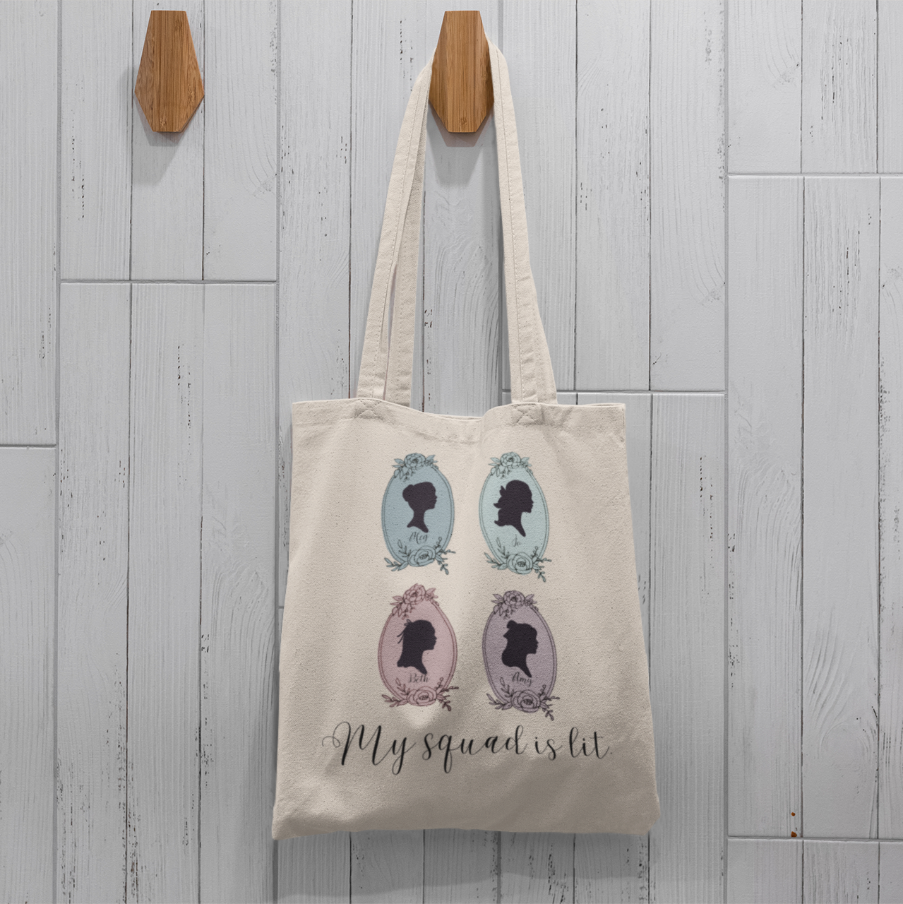 little women book bag