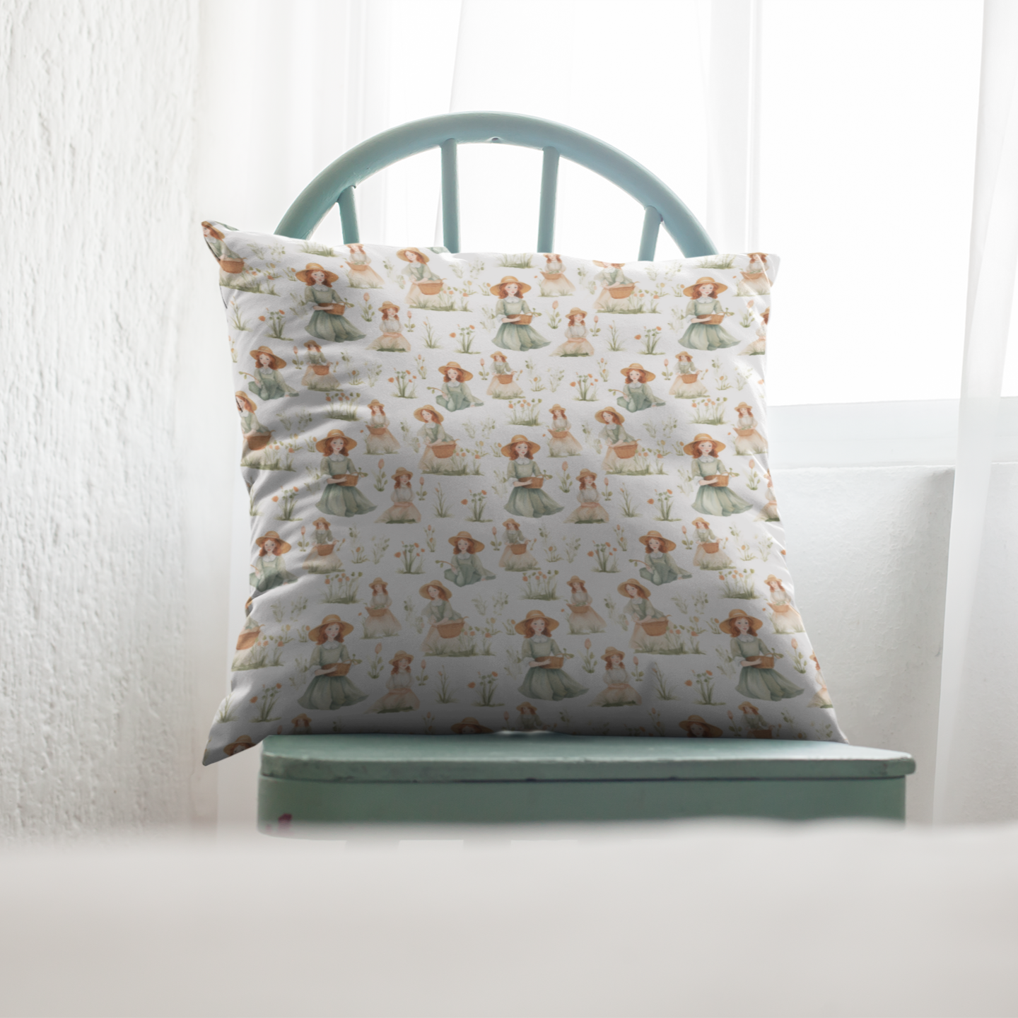 anne of green gables throw pillow