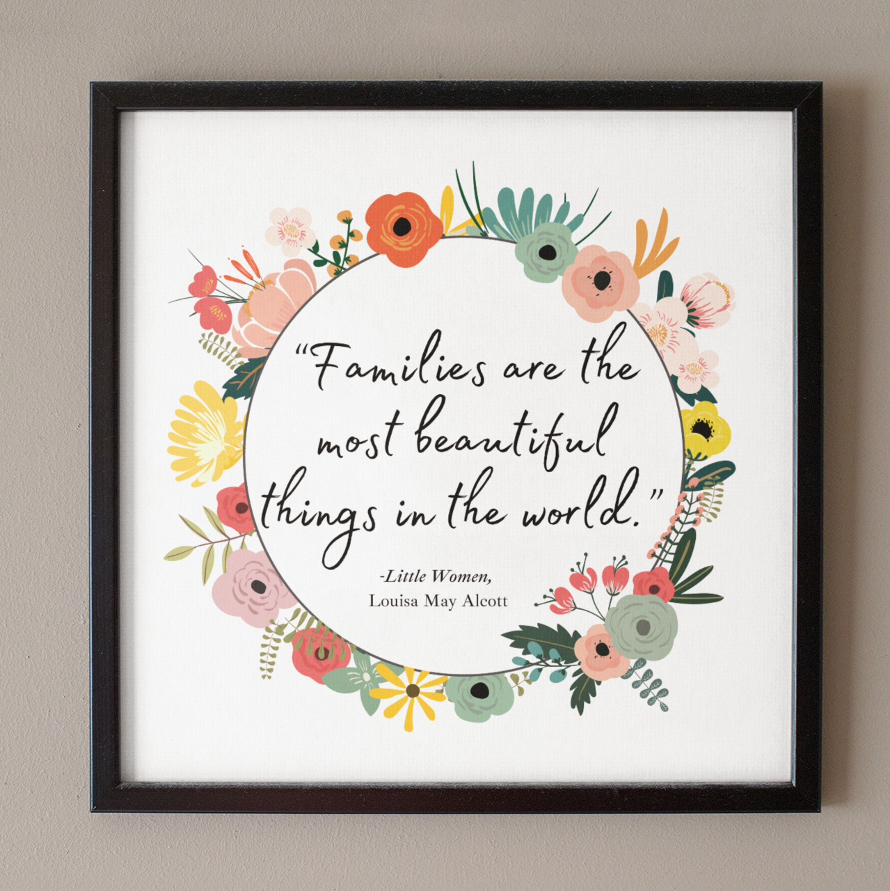 little women quote art