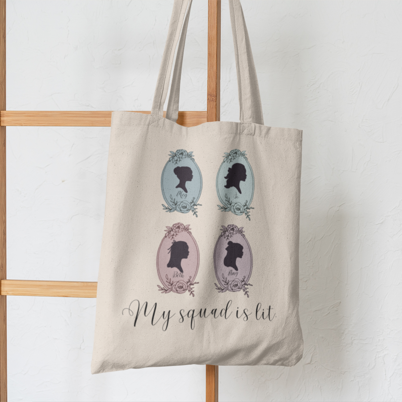 little women book bag