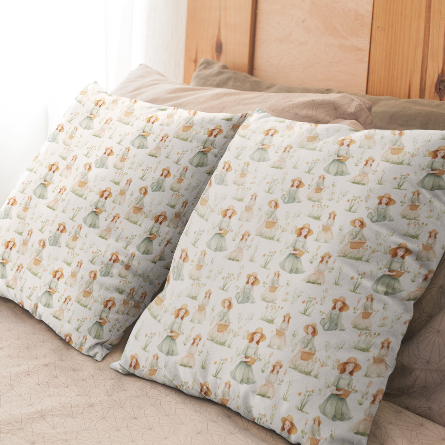 anne of green gables throw pillow