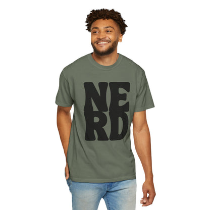 Block Letters Oversized Unisex - Nerd T-shirt