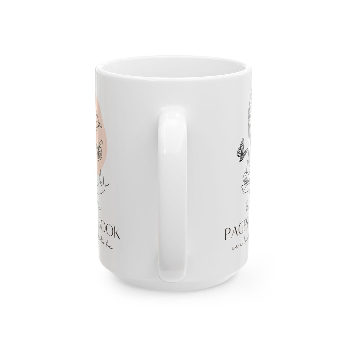 Between The Pages of a Book - Book Lovers Coffee Mug