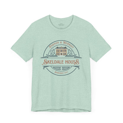 Skeldale House T-shirt with Character Names on Back - All Creatures Great and Small