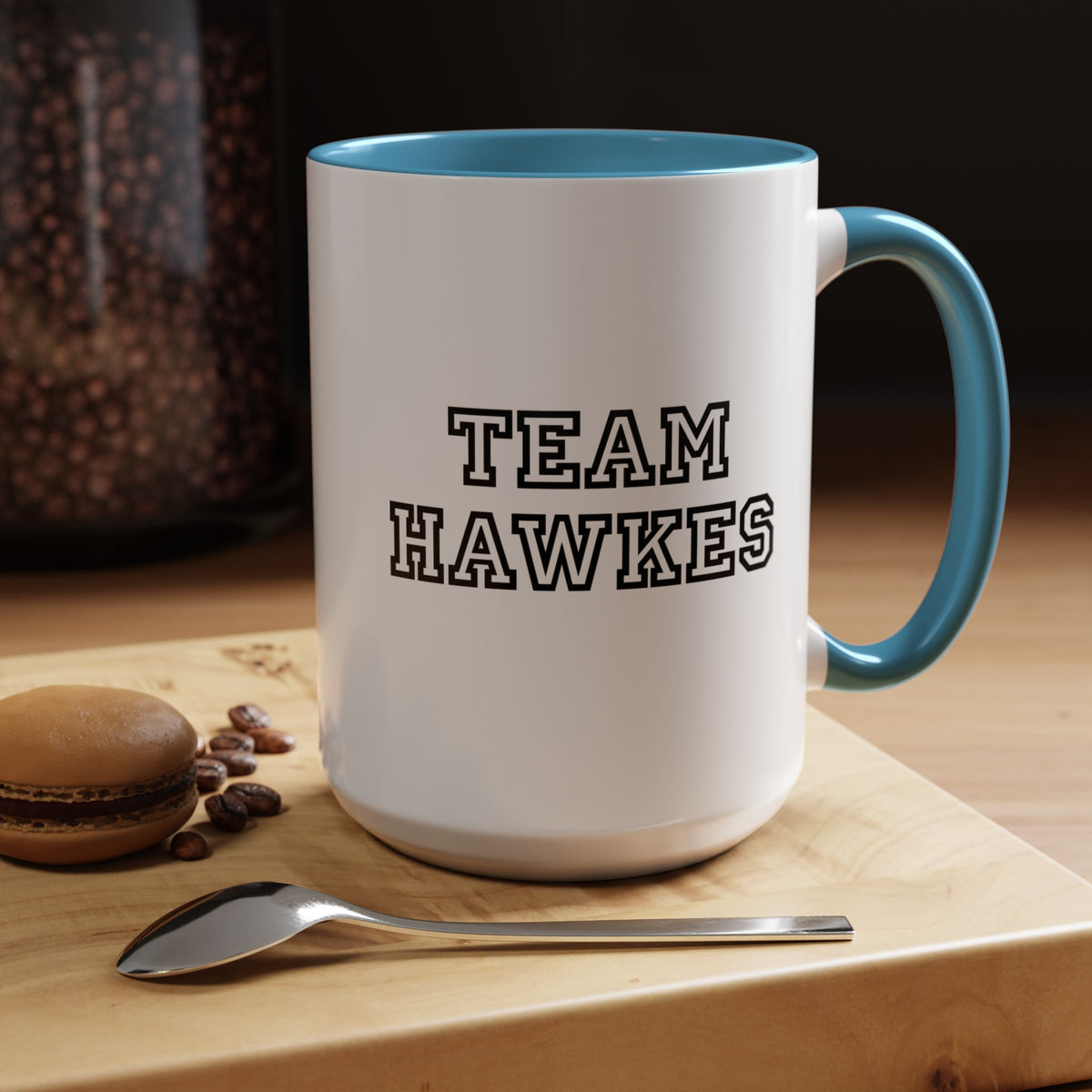 Team Hawkes - Emma M Lion Coffee Mug