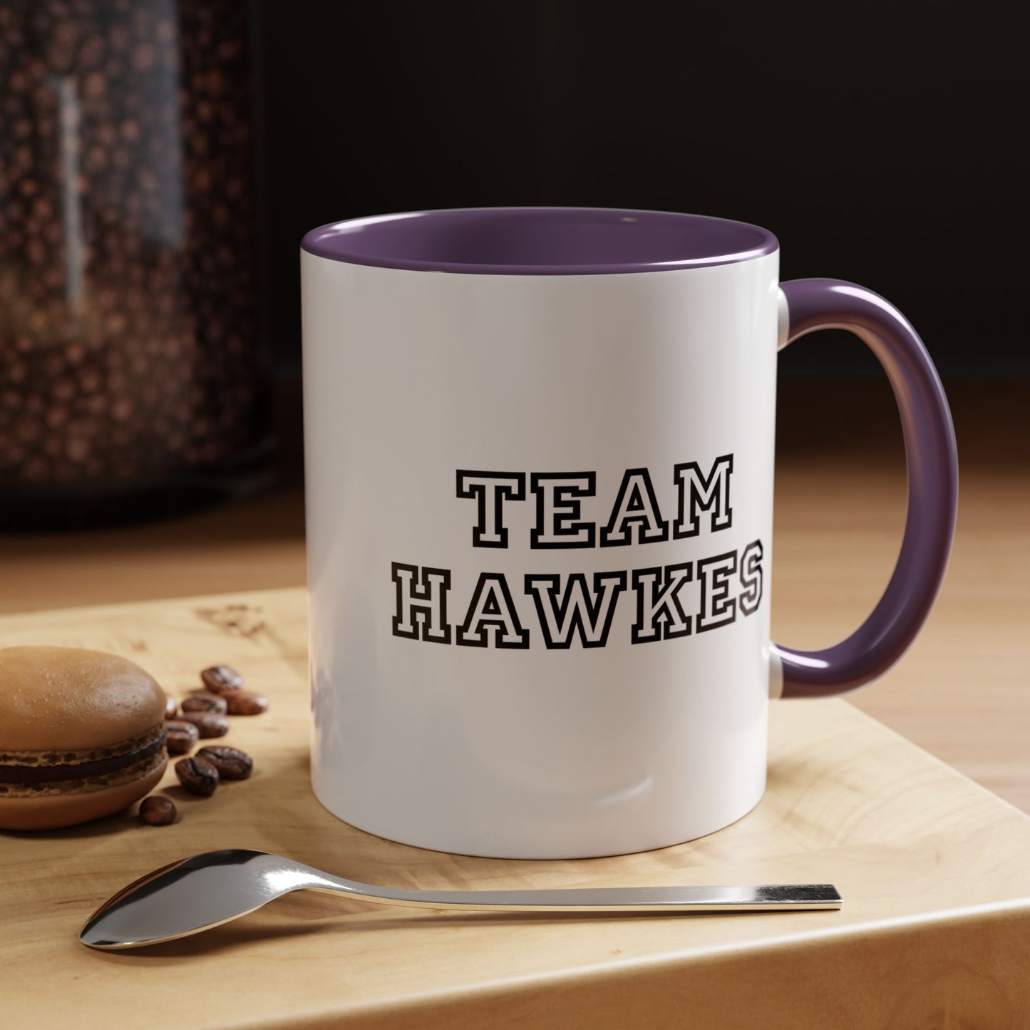 Team Hawkes - Emma M Lion Coffee Mug