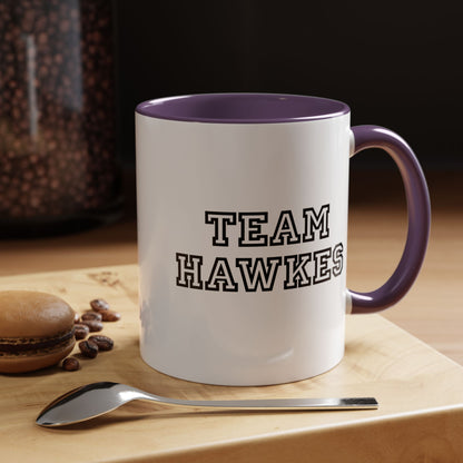 Team Hawkes - Emma M Lion Coffee Mug