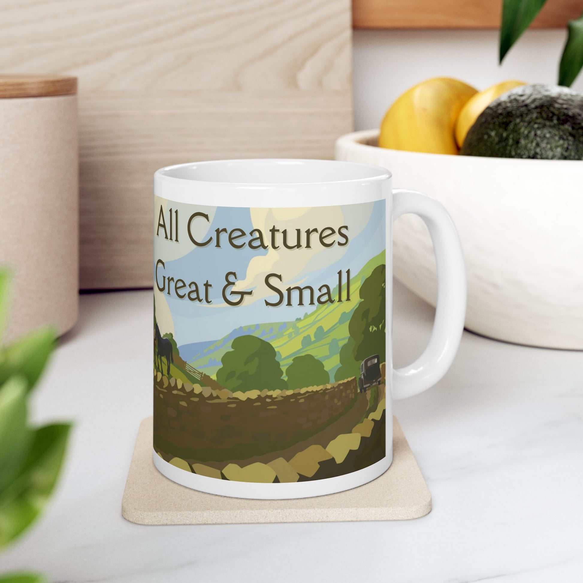 all creatures great and small mug