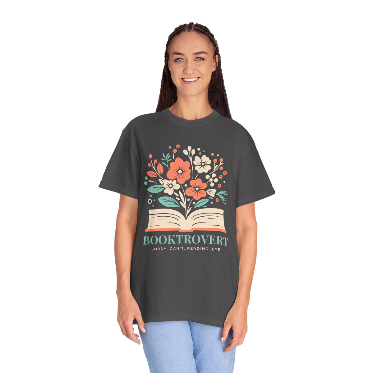 Booktrovert Oversized - Book Lovers T-shirt