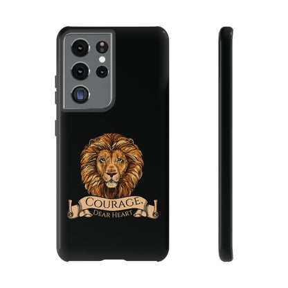 Aslan Courage Dear Heart Phone Case - Book Lovers