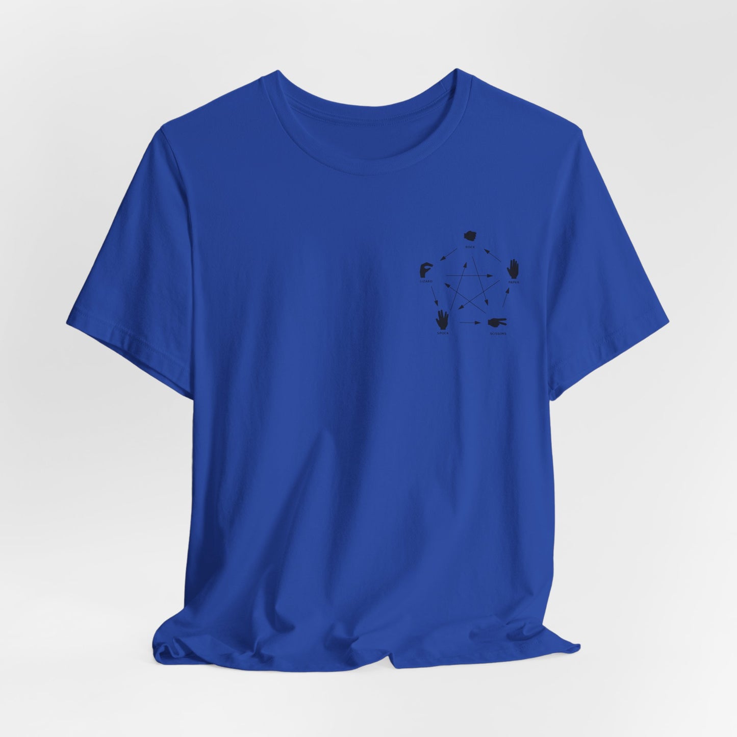 Rock Paper Scissors Lizard Spock T-shirt - Big Bang Theory