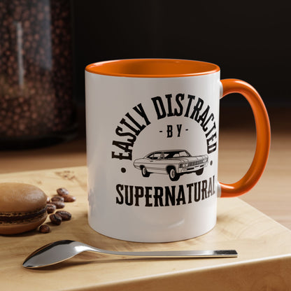 Easily Distracted by Supernatural Coffee Mug