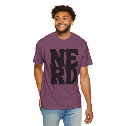 Block Letters Oversized Unisex - Nerd T-shirt