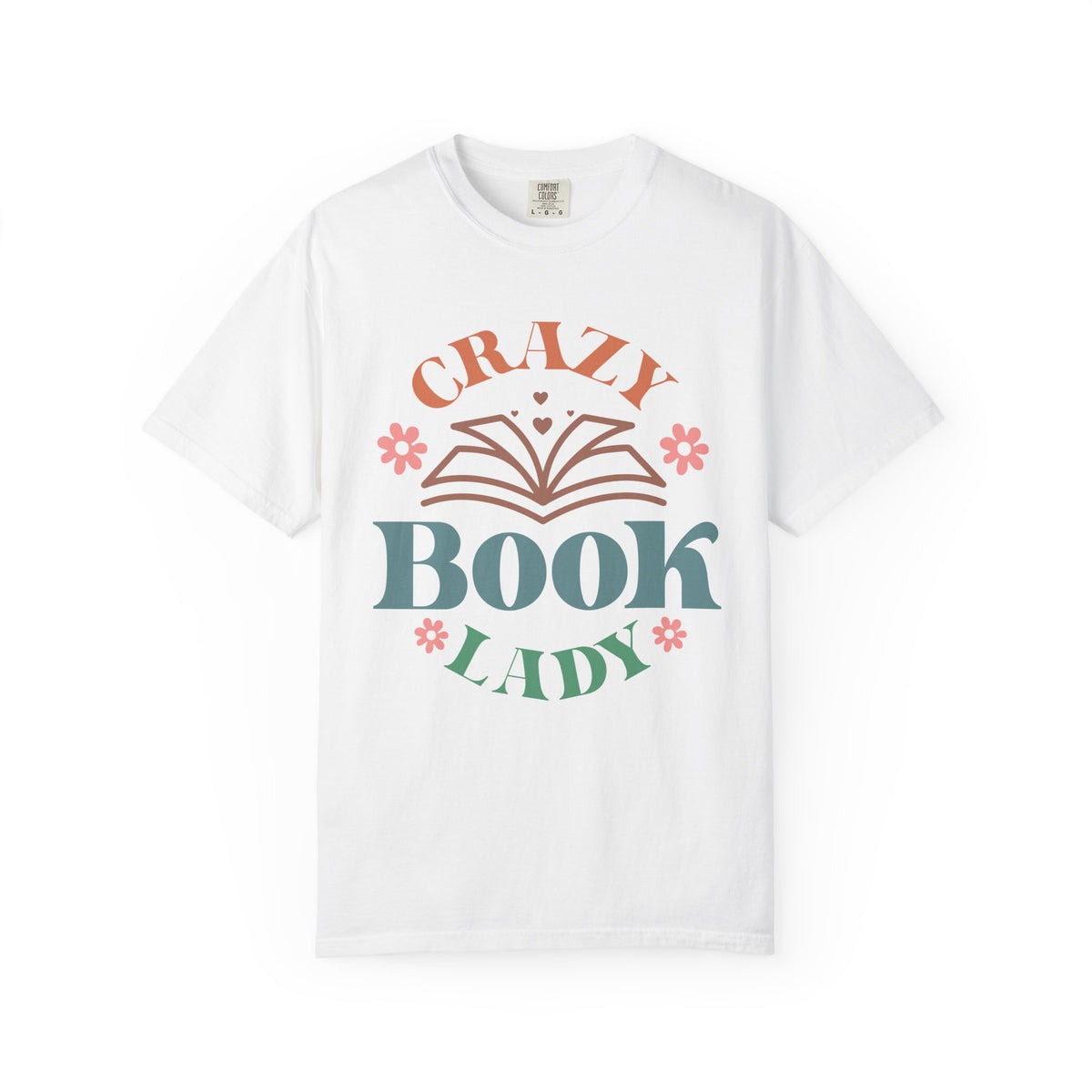 Crazy Book Lady Oversized T-shirt - Book Lovers
