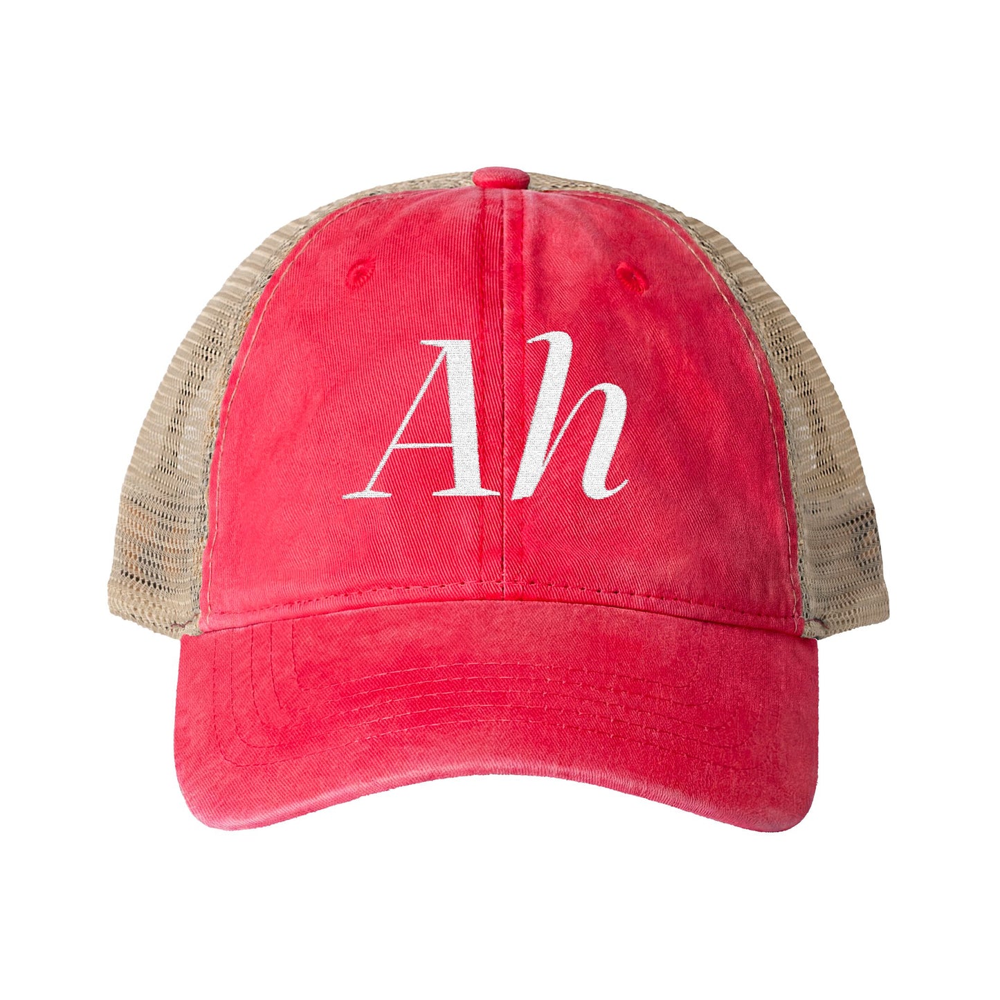 Ah - Emma M Lion Women's Mesh-Back Ponytail Cap