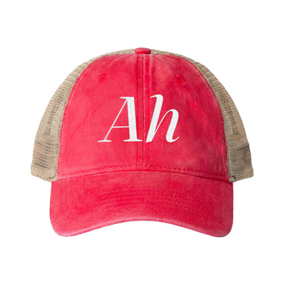 Ah - Emma M Lion Women's Mesh-Back Ponytail Cap