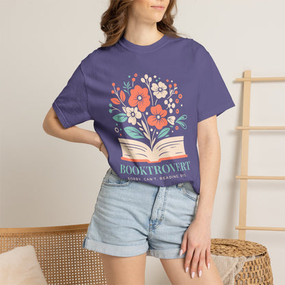 Booktrovert Oversized - Book Lovers T-shirt
