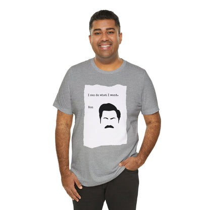 Ron Swanson Permit T-shirt - Parks & Rec