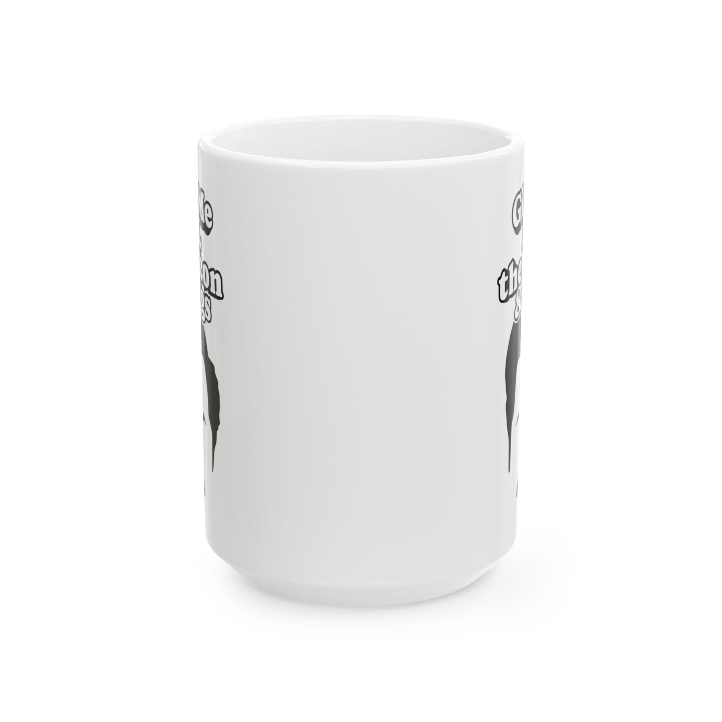 Give Me All The Bacon and Eggs Ron Swanson Quote - Parks and Rec Coffee Mug