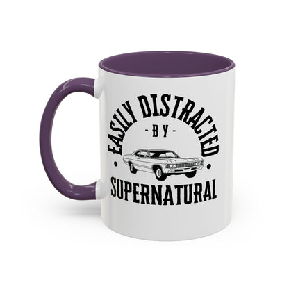 Easily Distracted by Supernatural Coffee Mug