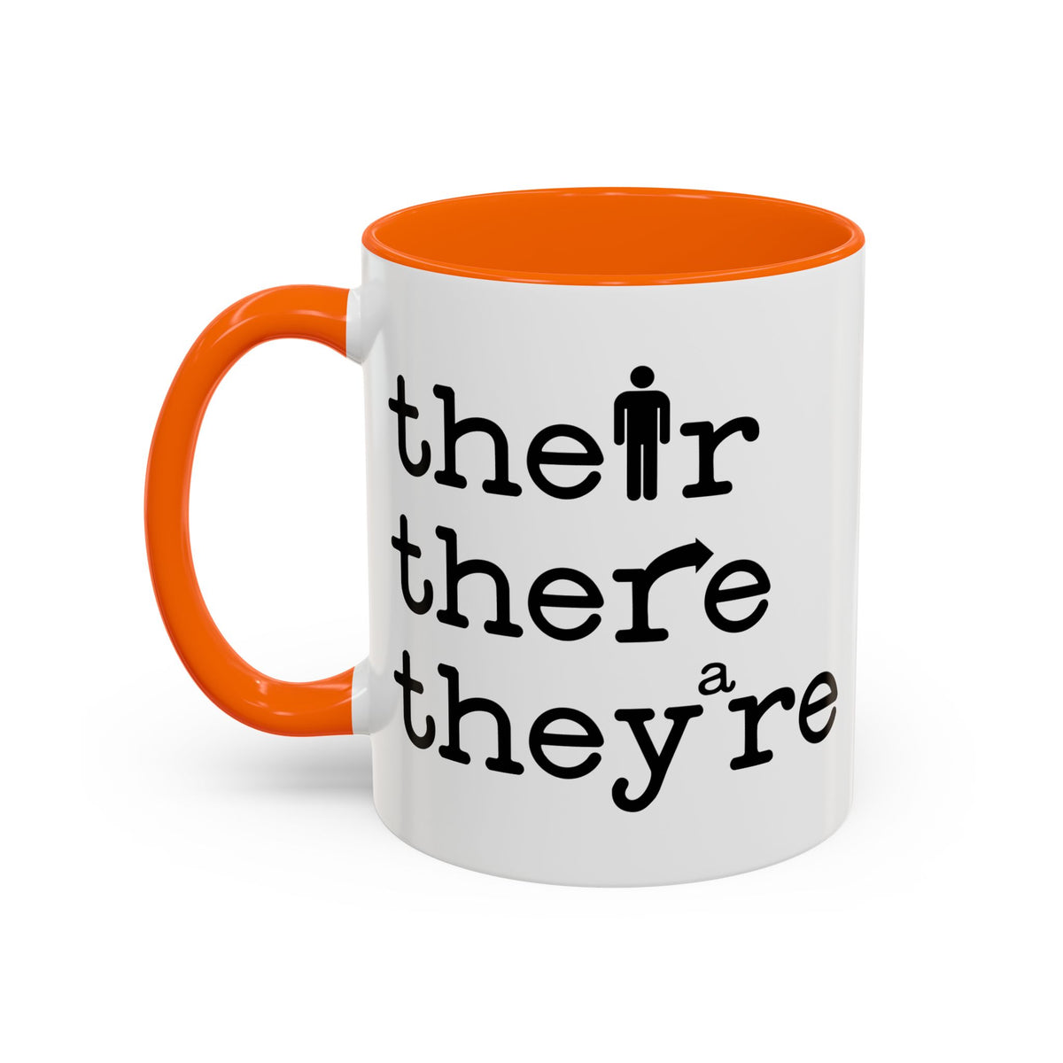 Their, There, They're Coffee Mug