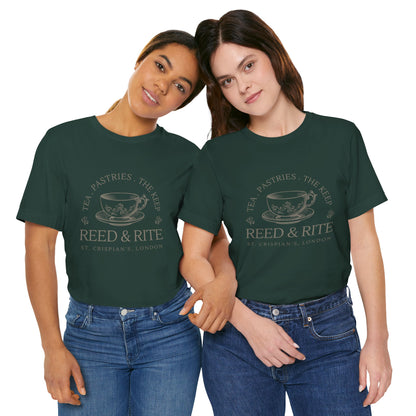 Reed & Rite Tea Shop - Emma M Lion T-Shirt