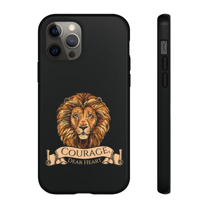 Aslan Courage Dear Heart Phone Case - Book Lovers