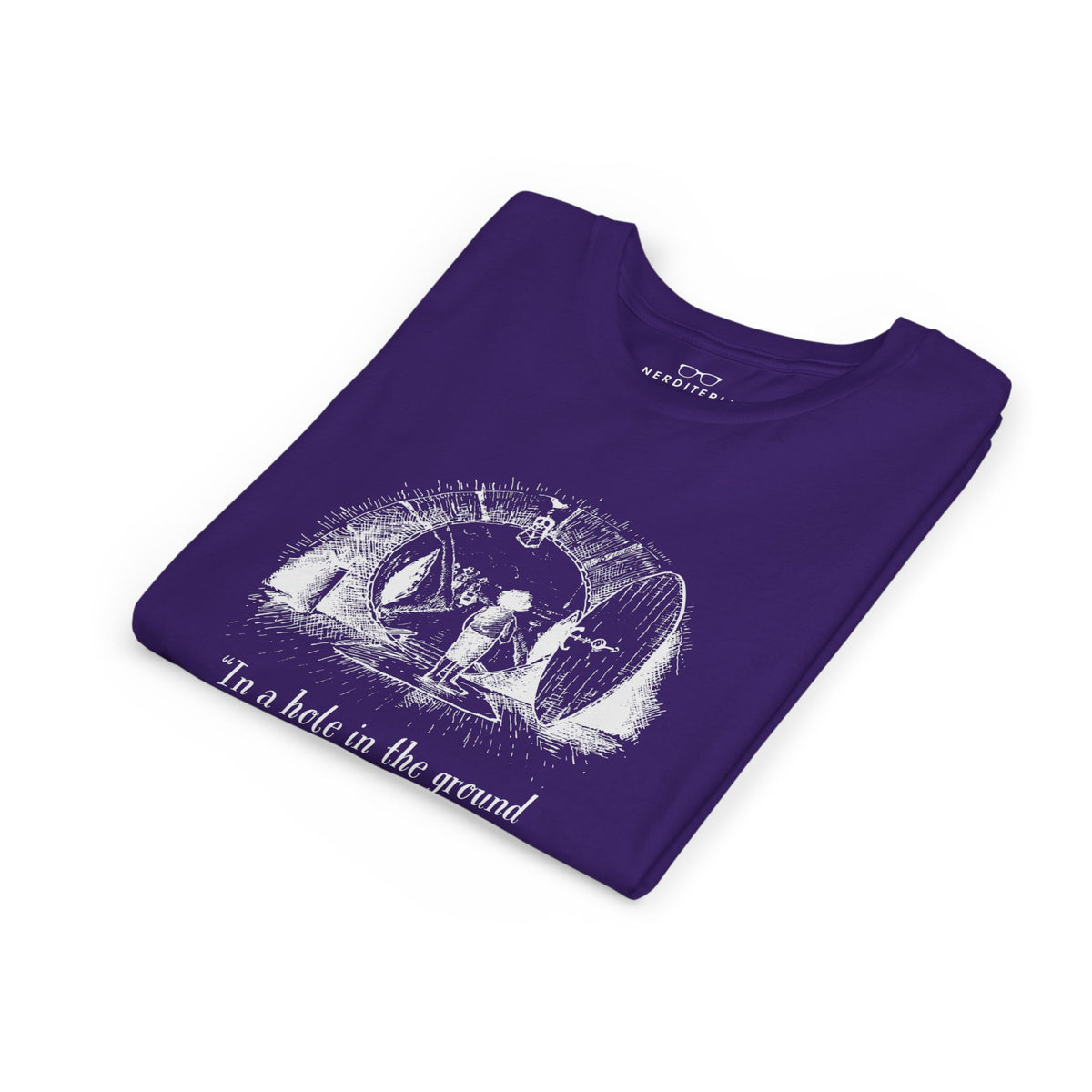 In a Hole in the Ground There Lived a Hobbit - Lord of the Rings Kids’ Tee