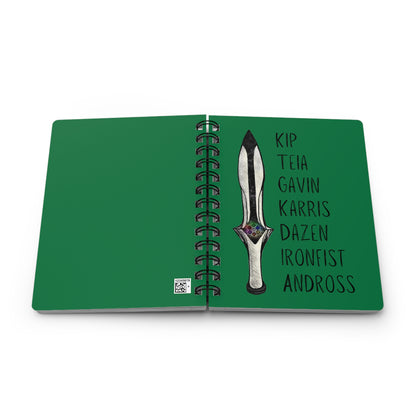 Blinding Knife Spiral Notebook - Lightbringer Fans