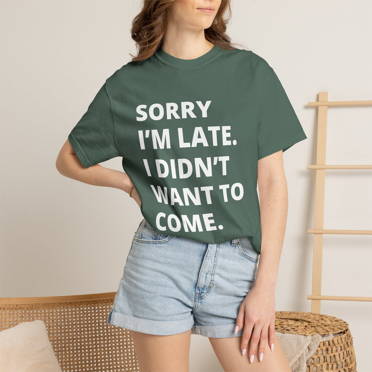 Sorry I'm Late Unisex T-shirt - Nerd Stuff