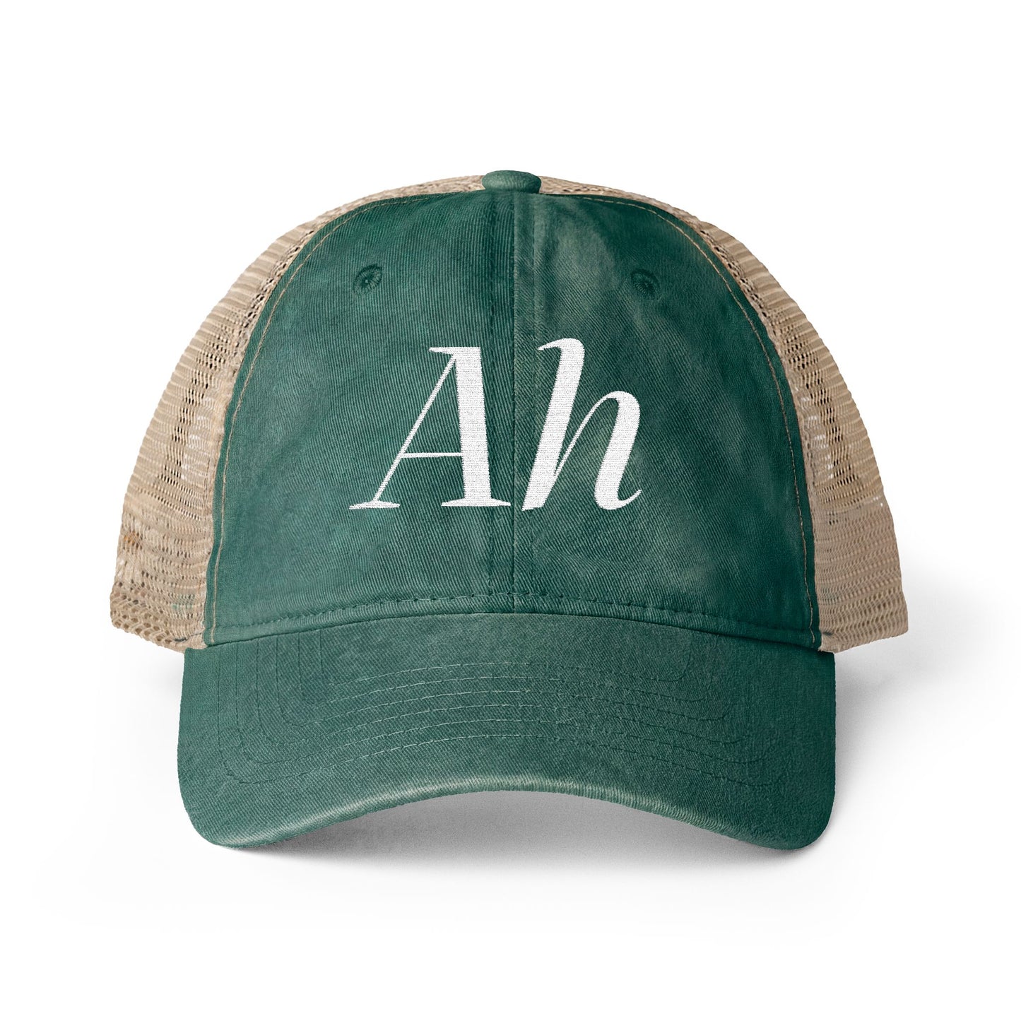Ah - Emma M Lion Women's Mesh-Back Ponytail Cap