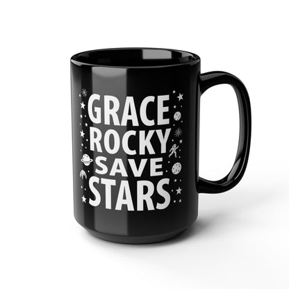 Grace Rocky Save Stars - Project Hail Mary Coffee Mug